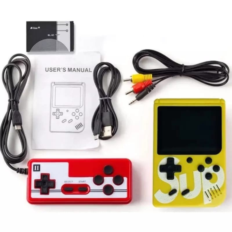 Mini Vídeo Game Boy Portátil Sup 400 em 1 Jogos Retrô - Weide Store